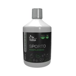 Neapstrādātu pulveru sporta komplekss 500ml